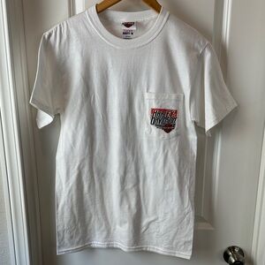 Harley-Davidson White Tee with Logo
